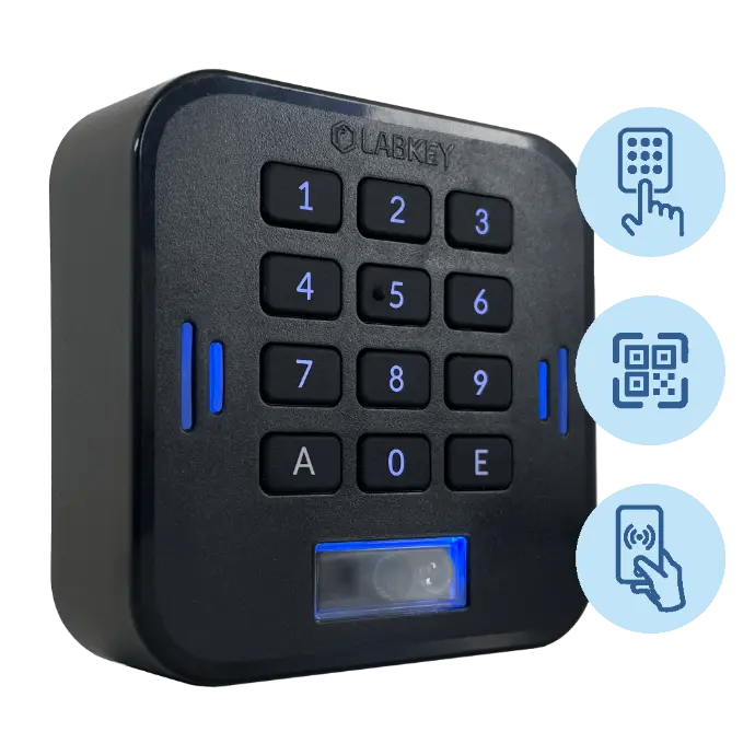 Comando  Mini Tastierino + QR code + NFC