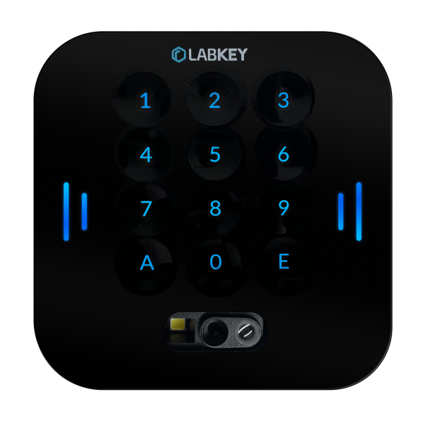 Comando Glass Tastierino + QR code + NFC