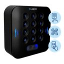 Comando Glass Tastierino + QR code + NFC