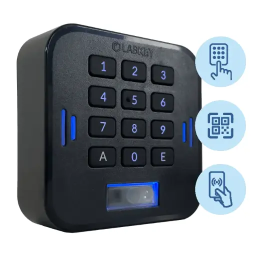 [LK-MI-TQN] Comando  Mini Tastierino + QR code + NFC
