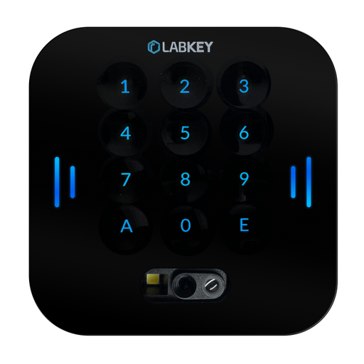[LK-GL-TQN] Comando Glass Tastierino + QR code + NFC